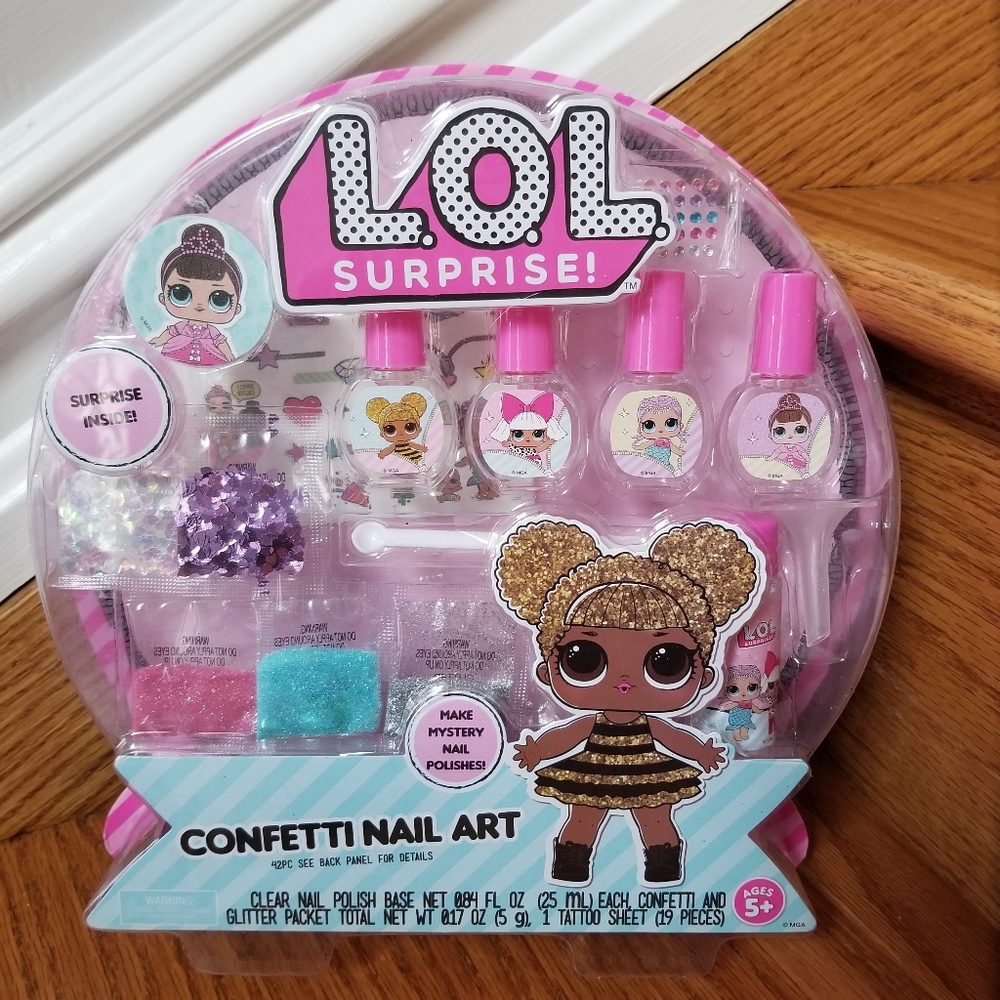L.O.L Confetti Nail Art Kit